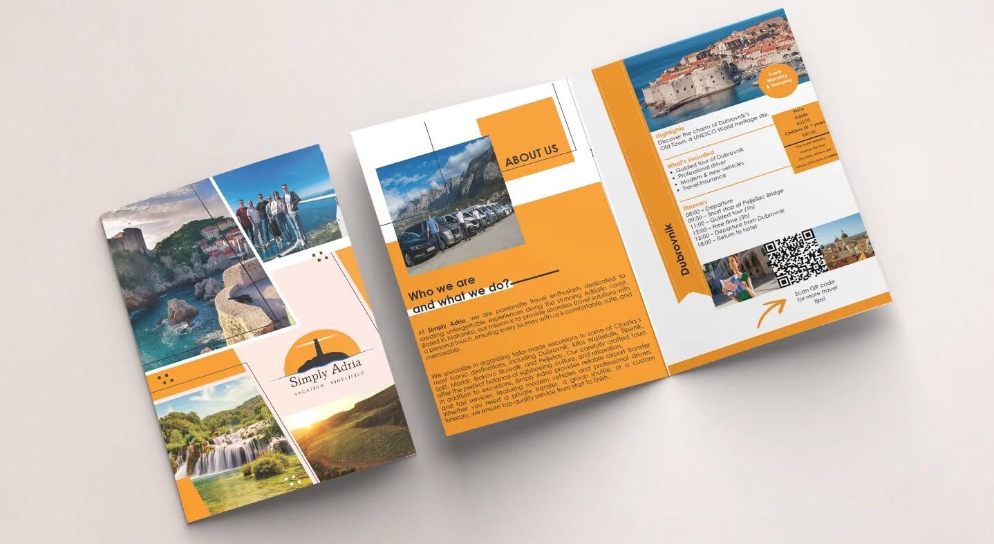 Dizajn brošura za tvrtke – profesionalan i moderan izgled